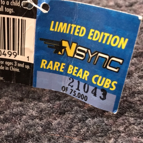 *NSYNC Collectible Rare Bear Cubs Vintage - Picture 5 of 12